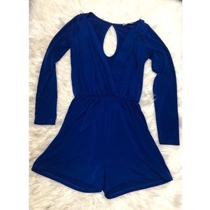 Royal Blue Romper